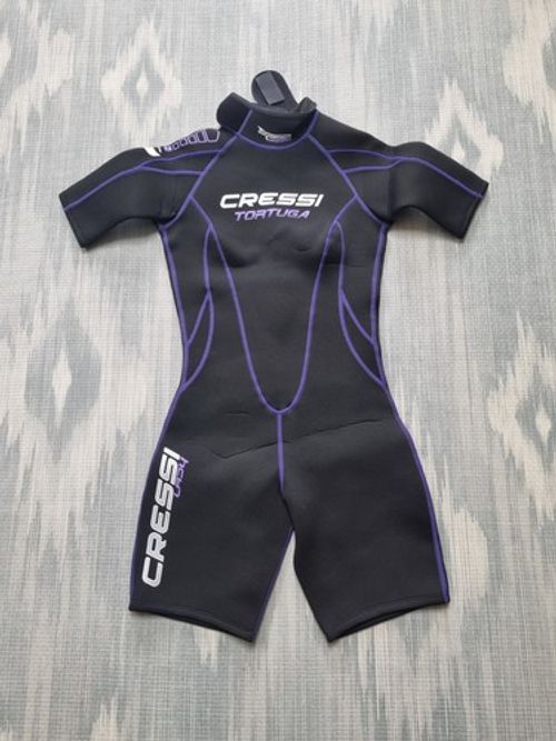 Cressi Tortuga Lady 2.5mm shorty wetsuit XS - brand new with tags