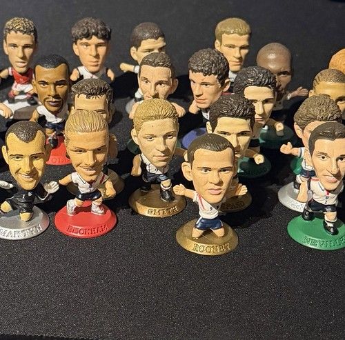 Corinthian Microstars ENGLAND Legends - Football Figures - Bulk Bundle
