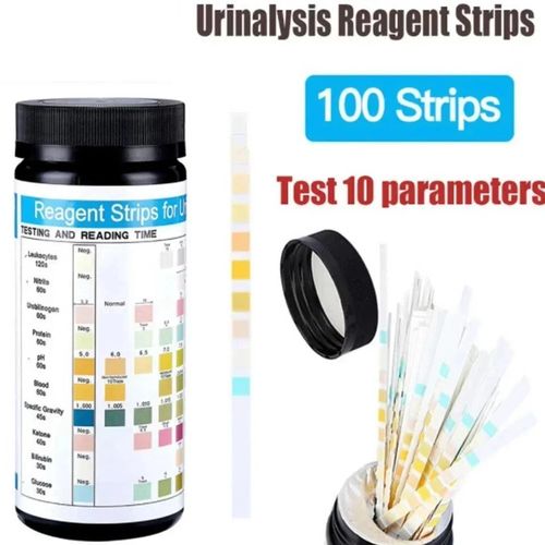 100 Strips Urine Test Strip 10 Parameters Urinalysis Dip-Stick PH Test Strips — image 3
