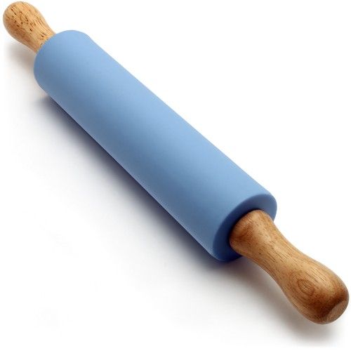 29.5cm Non-Stick Silicone Rolling Pin Pastry Baking Decorating Tool Dough Roller