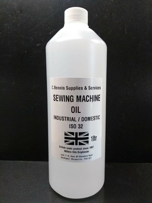 1Ltr  SEWING MACHINE OIL SUITABLE FOR BROTHER. SINGER ETC British made product