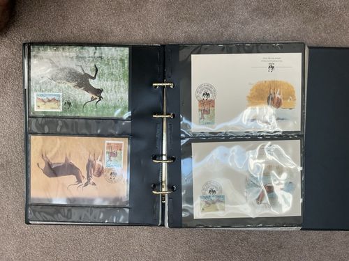 WWF Nature Wildlife Stamp Book Complete Mint Condition — image 9
