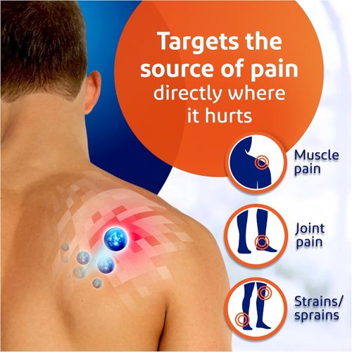 Voltarol Back & Muscle Pain Relief 1.16% Gel, Joint Pain, Diclofenac, 100 g — image 3