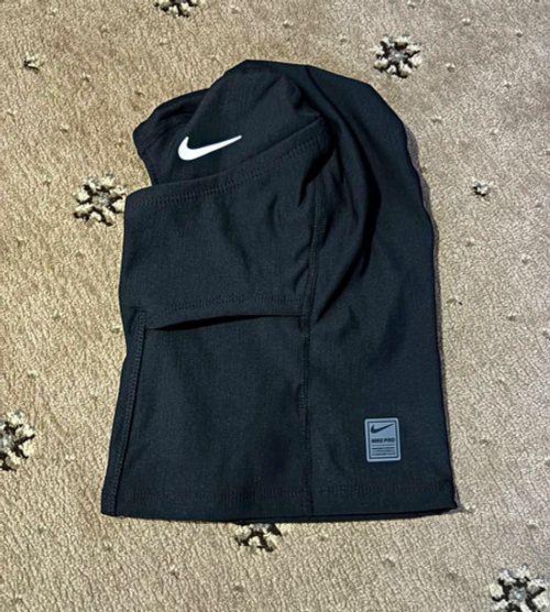 Nike Pro Therma-FIT Hood Balaclava Black One Size Polyester Unisex Adults