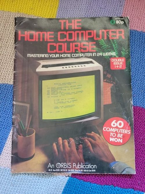 The Home Computer Course 1983 Double Issue Vintage magazine (Orbis publication)