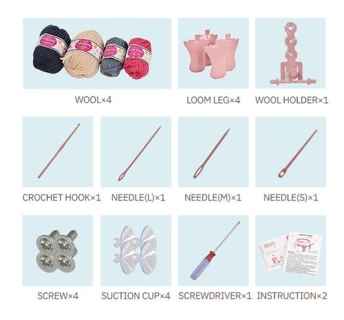 Sentro Knitting Machine, 48 Needles Knitting Loom Machine with Row Counter Gift — image 12
