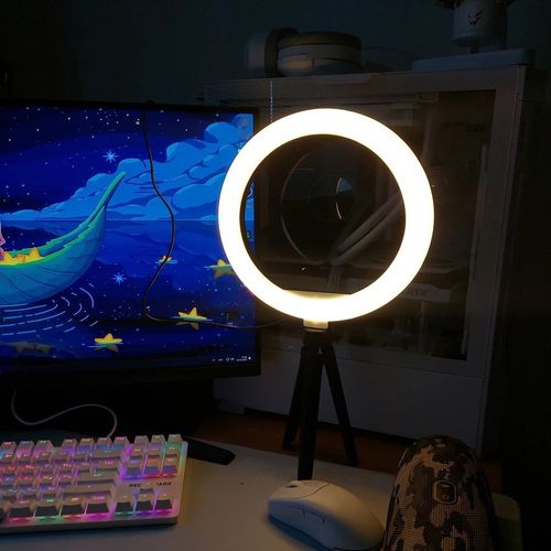 26cm LED Ring Light with Stand – Photo Video Shooting Light — image 6