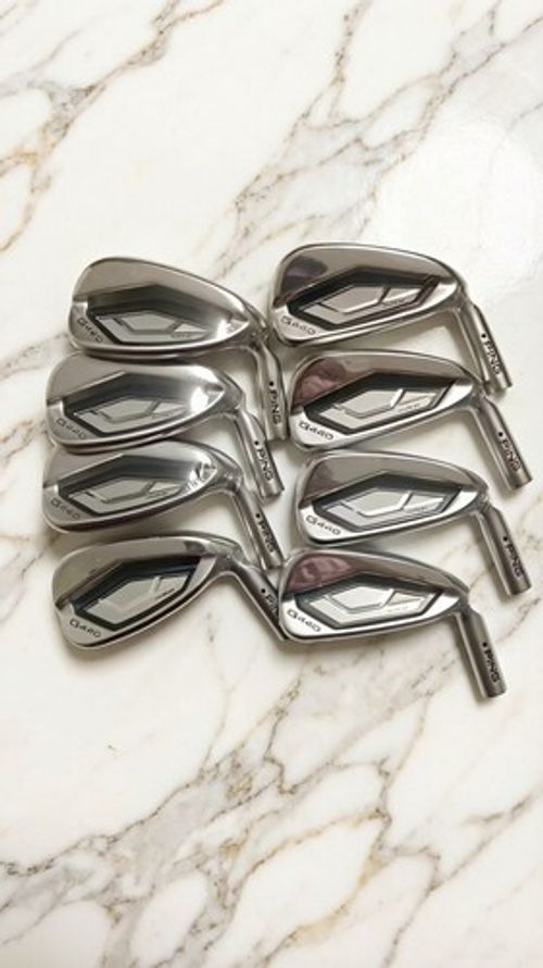 PING G440 Iron Club Set Golf Club Heads - 4/5/6/7/8/9/W/U- 8ce set