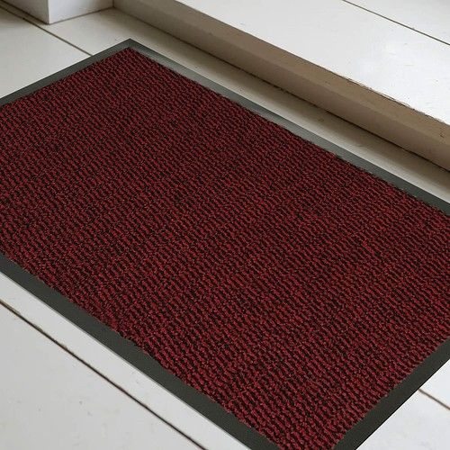 LARGE BARRIER DOOR MAT HEAVY DUTY NON SLIP RUBBER BACK KITCHEN HALLWAY FLOOR RUG