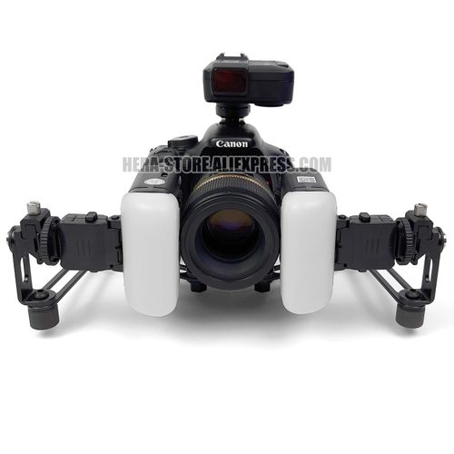 Adjustable Twin Flash Bracket for Macro Dental Photography SLR DSLR Cameras — image 9