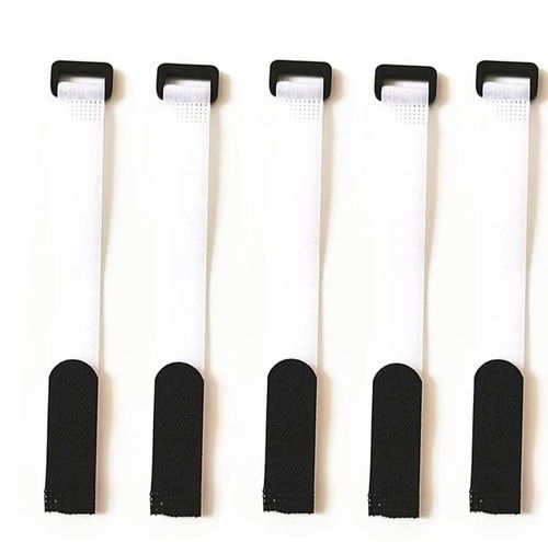 Hook & Loop Buckle Strap - Nylon Cable Tidy Tie Band Luggage Fastener Reusable