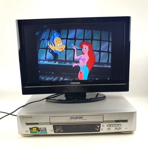 Panasonic NV-FJ620B VHS VCR Video Cassette Player Tape Recorder Nicam No Remote — image 4
