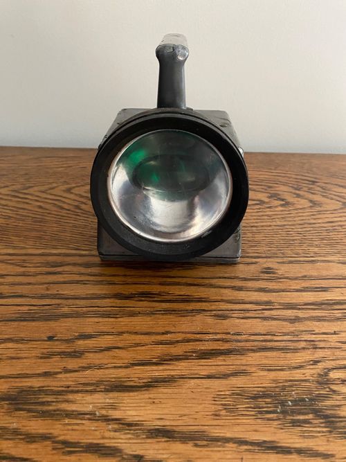 BARDIC BRITISH RAIL TRAIN DRIVERS TORCH LAMP STAMPED B. R. — image 7