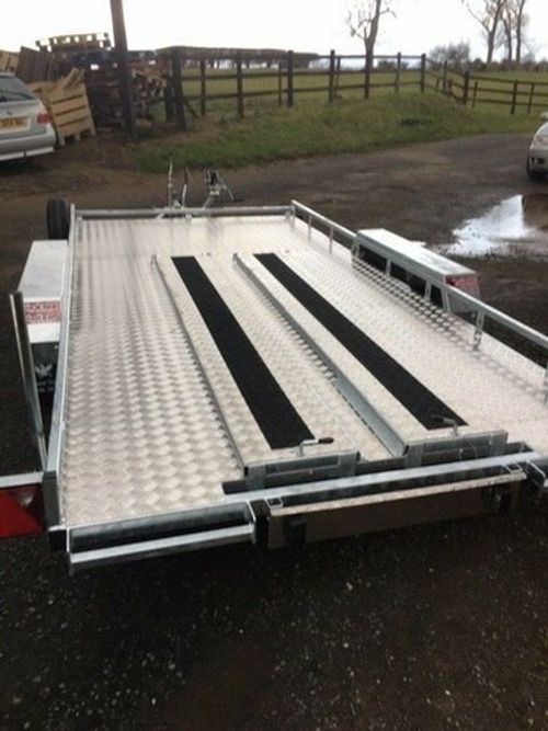 CAR TRANSPORTER BESPOKE/ MADE TO MEASURE/ TWIN AXLE BRAKED TRAILER 