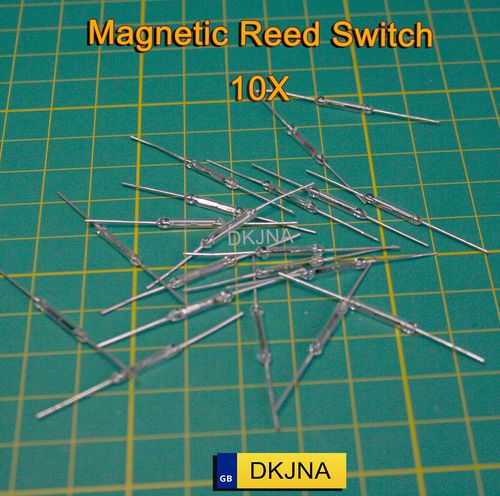 10X Reed Switch 10W Normally Open Magnetic Induction door Switch — image 1