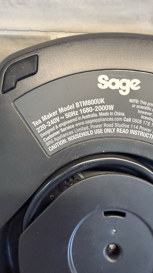 Sage TeaMaker BTM800UK — image 3