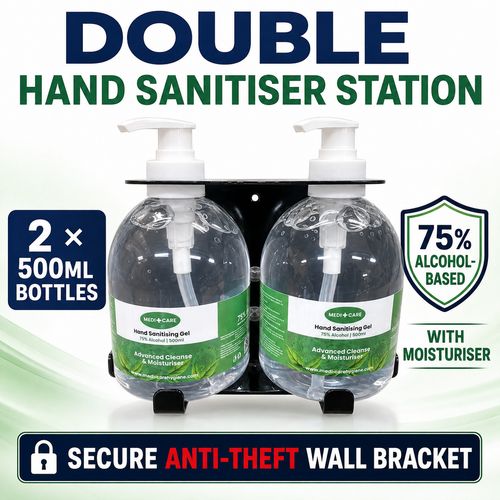 Hand Sanitiser, 24 X 500ml 75% alcohol,  advanced Cleanse & Moisturiser — image 5