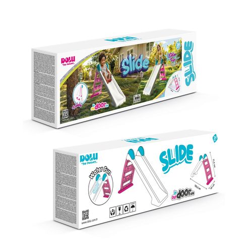 Dolu My First Slide Pink Children's Outdoor and Indoor Play — image 2