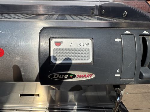 Faema Due Smart 2 Group Automatic Espresso Machine Steam Wand Cup Warmer — image 4