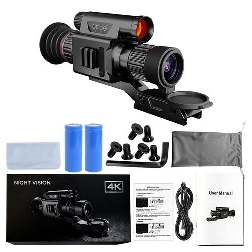 HD 4K Digital Night Vision Monoculars PIP Video Camera Waterproof Hunting DS-X7