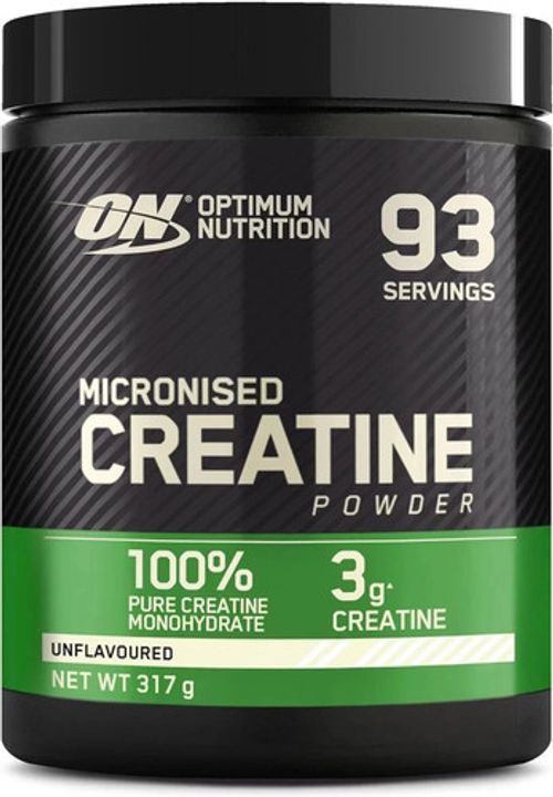 OPtimum Nutrition Micronised Creatine Monohydrate PoWder 317g UnFlavoured