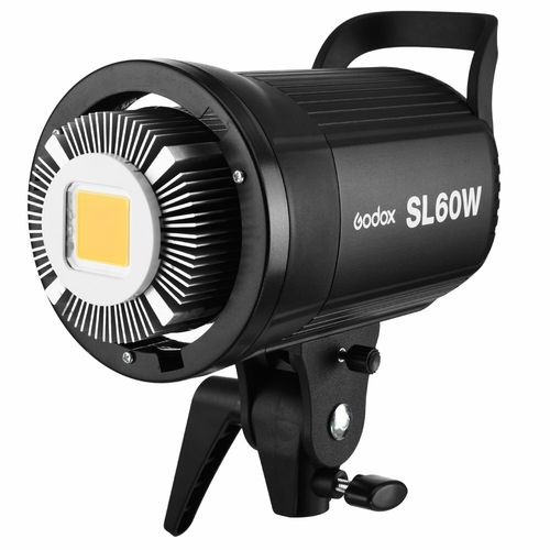 Godox SL60W SL-60W 5600K Studio LED Video Light + 95cm Softbox + Light Stand — image 2