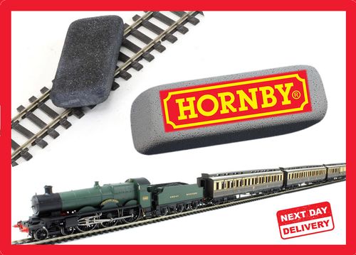 Model Train Track Cleaner Cleaning Rubber - FREE NEXT DAY DELIVERY — image 1