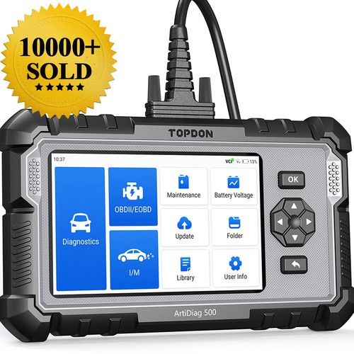 2026 TOPDON ArtiDiag500 OBD2 Scanner ABS SRS Car Diagnostic Tool Code Reader UK