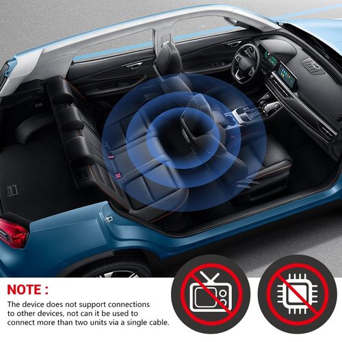 10'' 600W Active Underseat Car Bass Box Audio Subwoofer Sub Speaker Amplifier — image 3