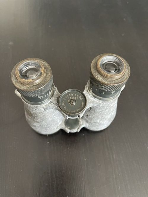 WW1, German, Emil Busch A-G Rathenow, Fernglas 08, Military Binoculars