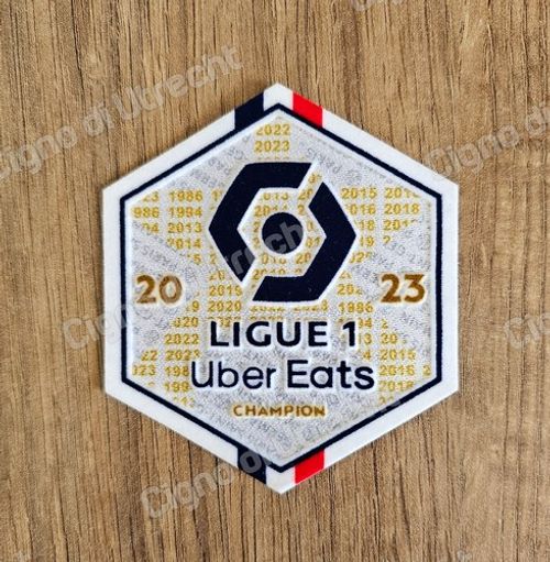 2022-2023 Ligue 1 Champions PSG Paris St Germain Patch Badge France