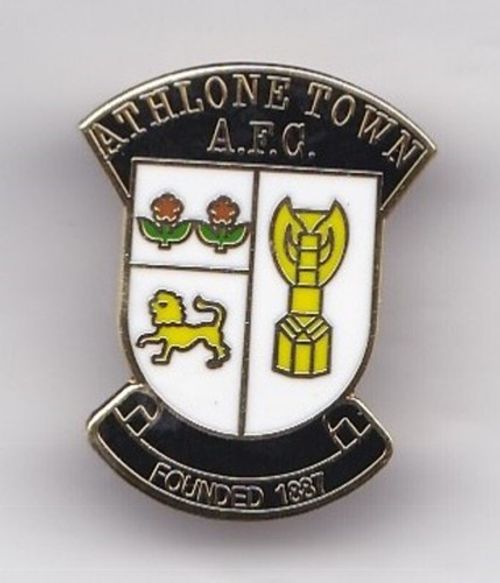 Athlone Town ( Ireland ) - lapel badge brooch fitting