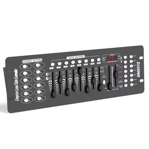 DMX512 192 Channel DMX Lighting Controller Console MIDI DJ Stage Light Operator