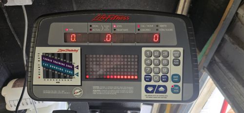 Life Fitness Stair Machine Stepper Climber Console LCD Quick Start Timer — image 4