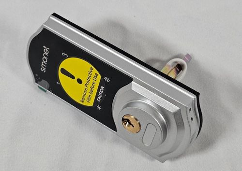 Smart Door Lock with Handle, Fingerprint Keyless Entry Electronic Digital Keypad — image 1