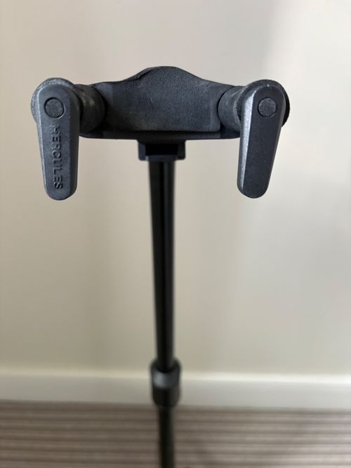 Hercules GS414B Plus Ags Tripod Guitar Stand - Black — image 4