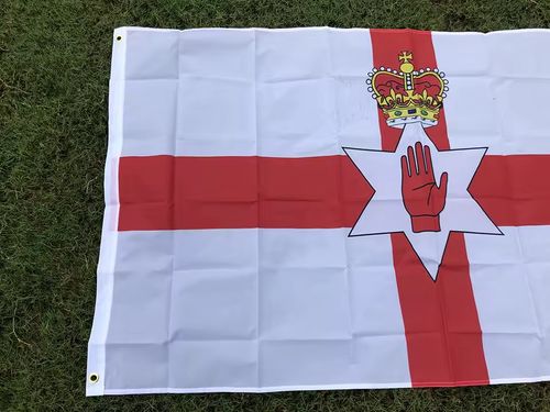 Northern Ireland Flag 3X2FT 5X3FT 8X5FT  150*90CM 90*60CM 244*150CM RED HAND — image 4