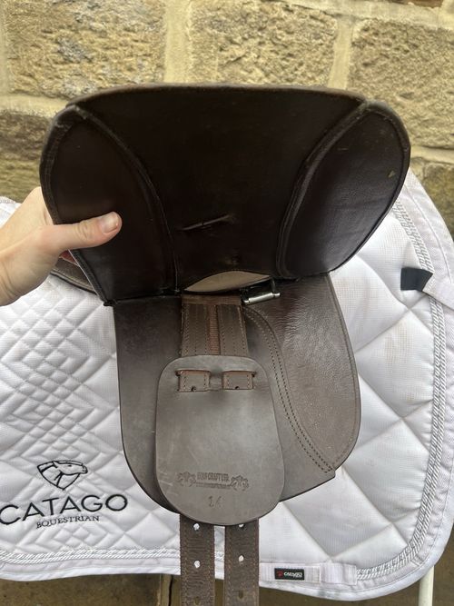 14’’ Equicraft Pony/shetland  Saddle pad brown  — image 6