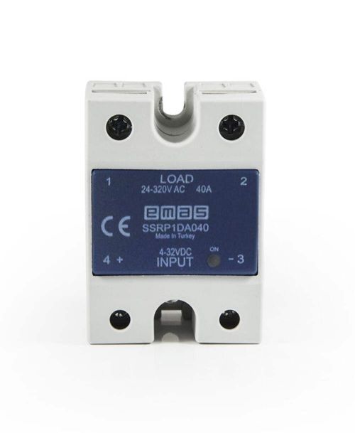 1PH Solid State Relay EMAS SSRP1DA040 | 4-32V Control / Load 40A 24~320V | UK — image 1