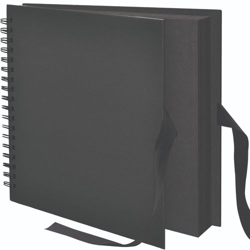 Spiral Scrapbook Album 100 Pages Photo Memory Book Ribbon Baby Birthday Travel — image 2