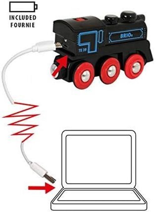 Brio Rechargable Engine With Mini USB Cable Ages 3 Plus — image 4