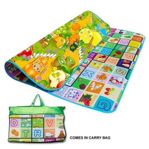 Kids Crawling 2 Sided Play Mat Educational Game Soft Foam Picnic Baby 200X180cm — image 5