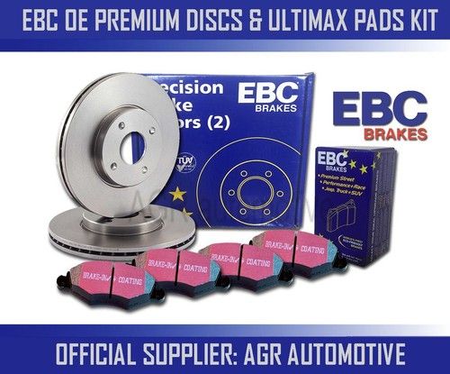 EBC FRONT DISCS AND PADS 307mm FOR MINI PACEMAN R61 1.6 TURBO COOPER S 4WD 2012-