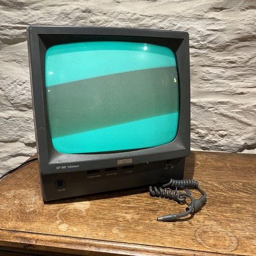 Amstrad GT-65 Vintage Computer Monitor Screen Retro Gaming  