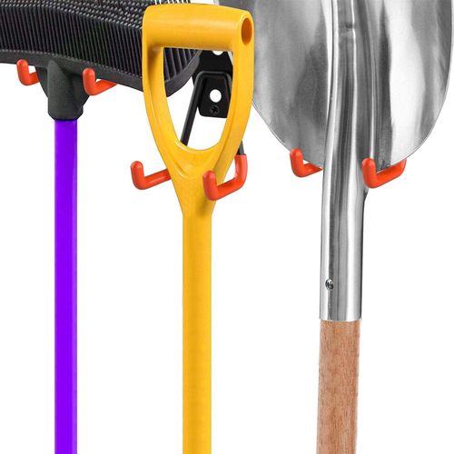 8 Pack Garage Hooks Heavy Duty Wall Mount Utility Hooks Hangers for Garden Tools — image 6