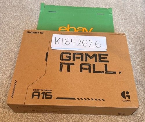 Gigabyte Gaming A16 Laptop - 16", 165Hz Intel Core i7-13620H RTX 5060 GPU, 16GB 