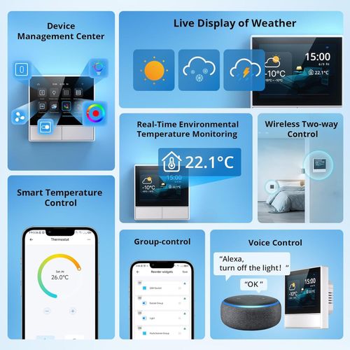 SONOFF NSPanel Smart Scene Wall Switch Home Automation Thermostat APP Control — image 5