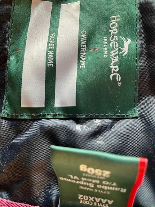 6ft 3 Horseware Rambo Supreme Medium Weight 250 grams Varilayer 1680D — image 4