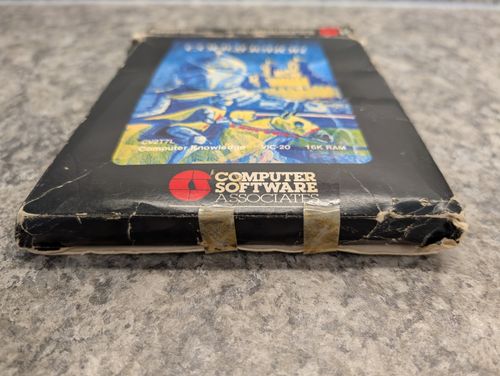 Conqueror Commodore VIC-20 Game Cassette Tape  Complete Map Rare CSA Retro — image 14