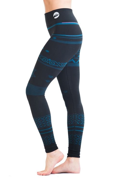 SALE - Balance Seamless Organic colourful Yoga Gym workout Leggings, High length — image 10